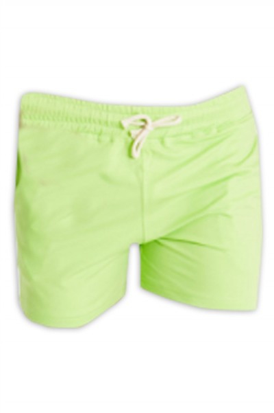 SKSP013 custom-made ultra-short shorts fashion design slim three-point shorts net color shorts supplier front view